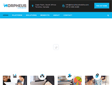 Tablet Screenshot of morpheusmobile.com